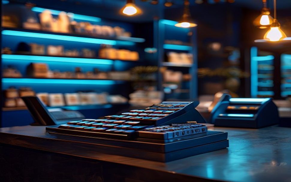 Прикассовая зона магазина с premium-товарами — метафора роста среднего чека
